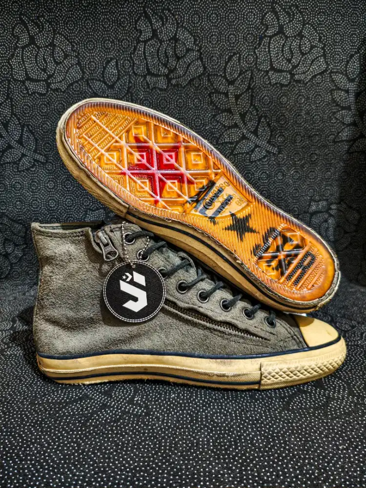 Converse X Johnvarvatos Double Zipper Suede