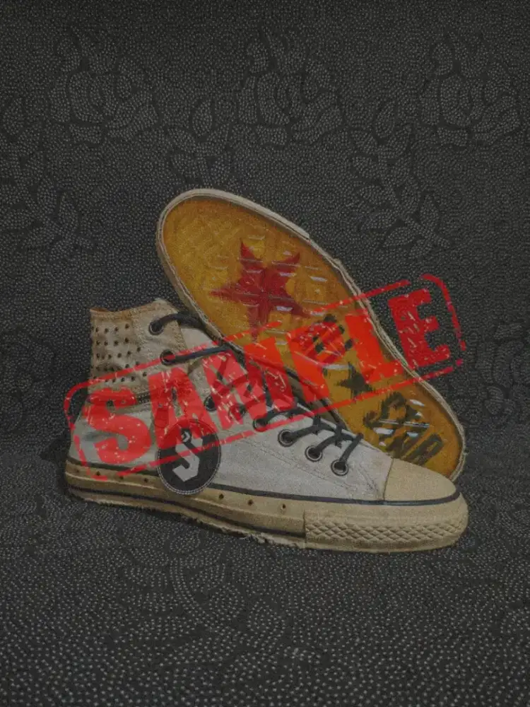 Converse X Johnvarvatos SAMPLE Zipper Mini Studed