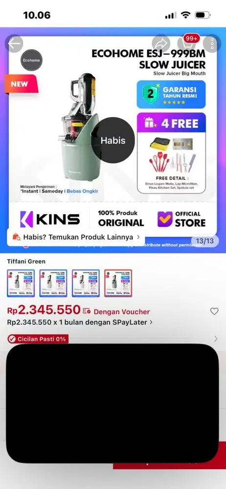 Dijual Slow Juicer