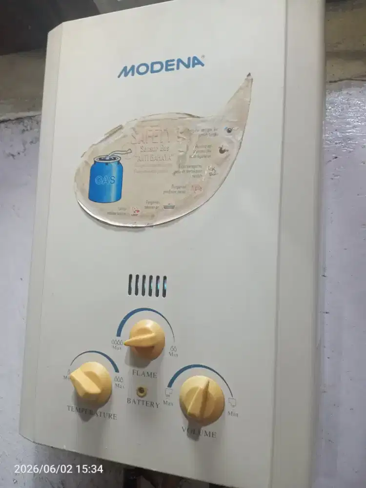 Water heater bekas