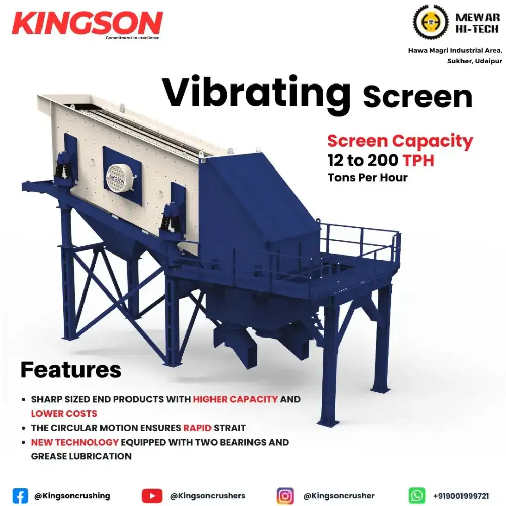 Vibrating Screen jaw crusher