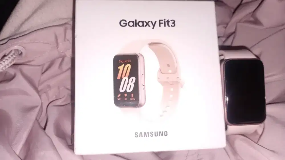 Jam tangan smart watch Samsung Fit 3 pink