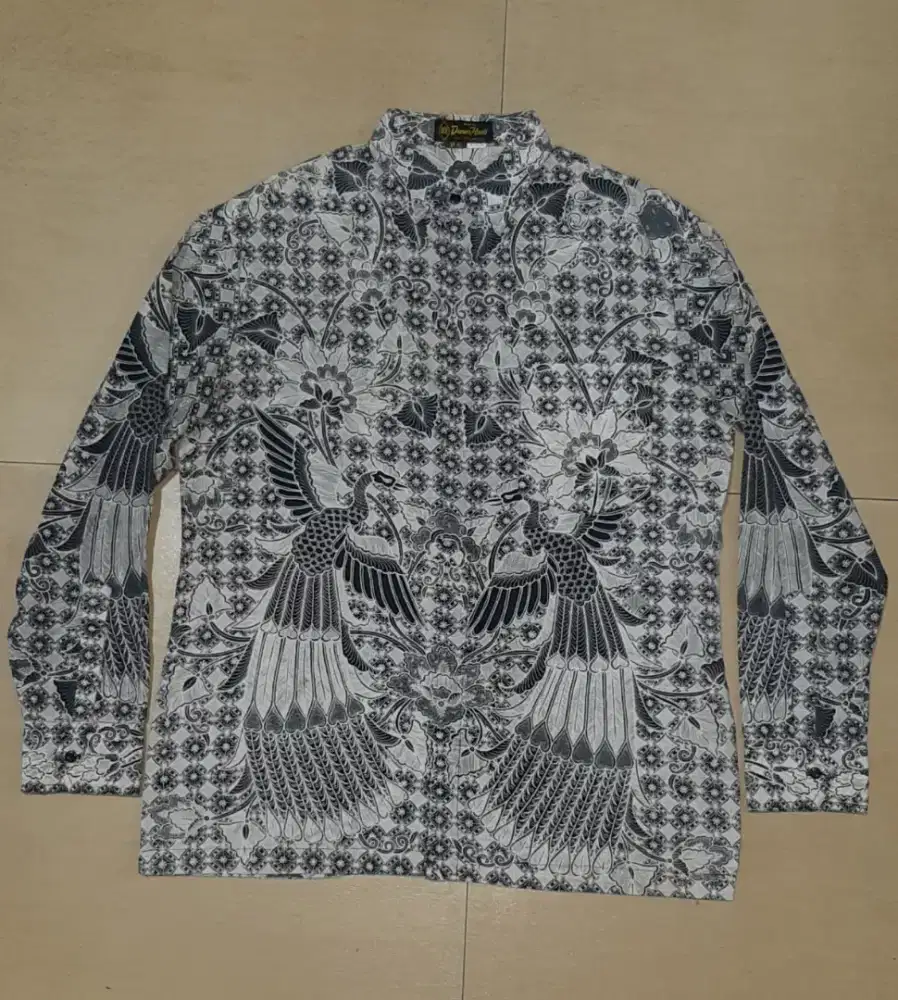 KEMEJA BATIK TULIS DANAR HADI KATUN LARGE ORIGINAL