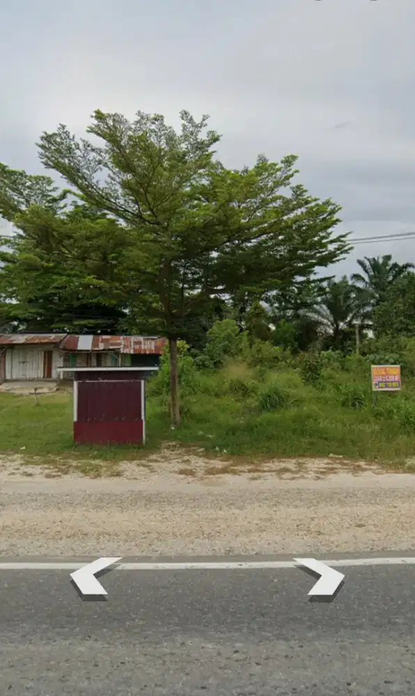 Di Jual Tanah di Tepi Jalan Raya / Lintas ( Nego)