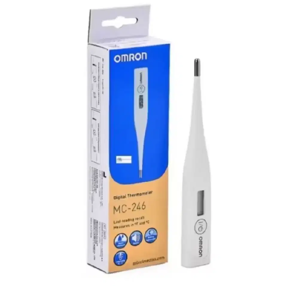 Termometer Omron MC-246 digital baru in box
