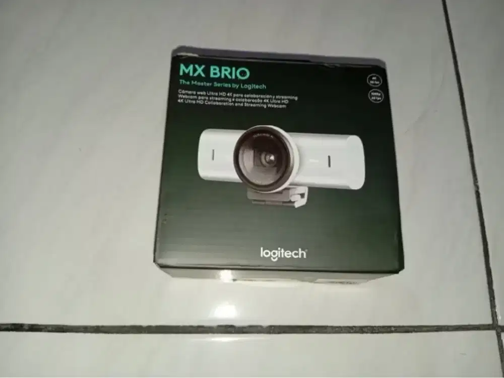 Webcam Logitech MX BRIO 4K Streamer Gaming MeetingLaptop PC No Elgato