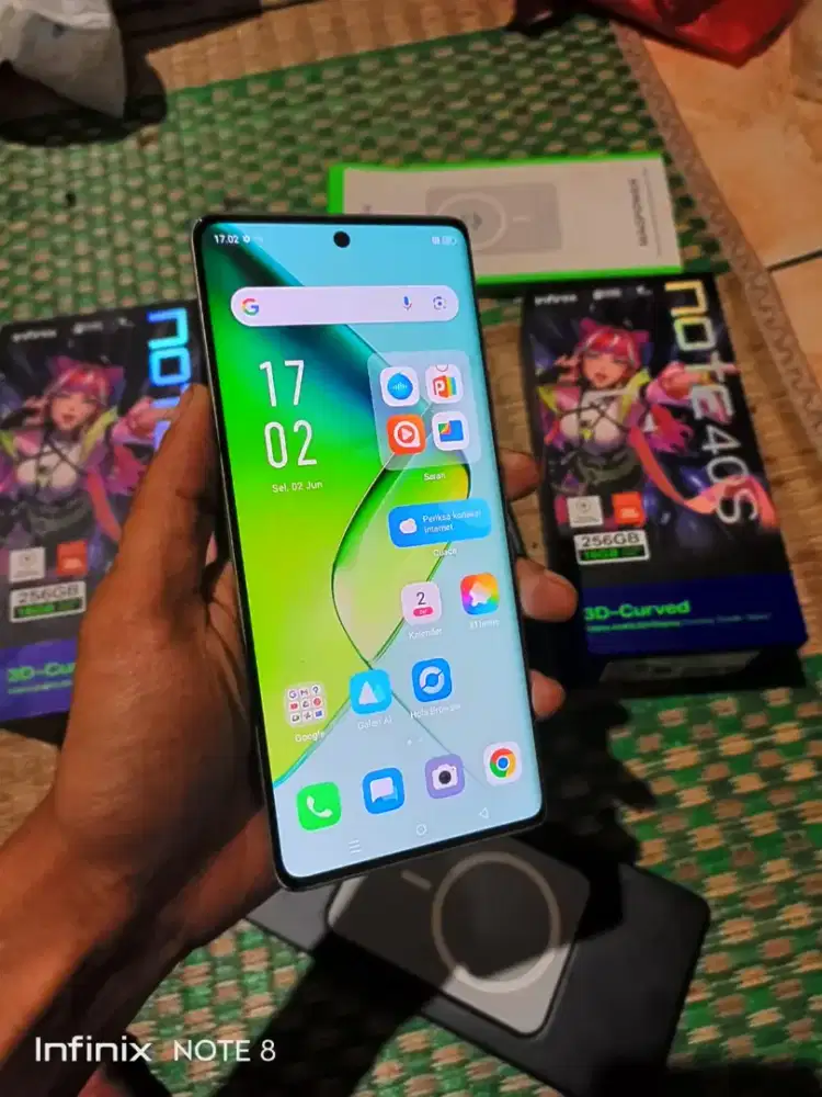 Infinix not 40s ram 8/256