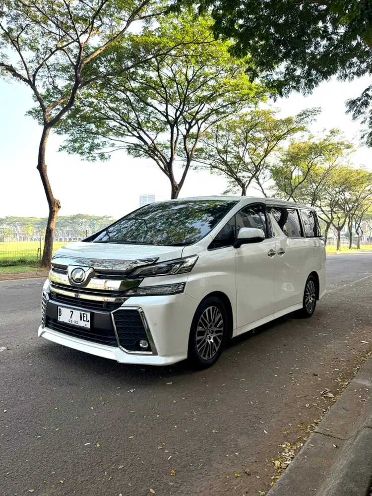 Toyota Vellfire zg ps 2015 Bensin