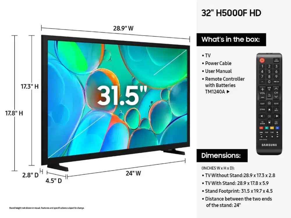 Jual TV Samsung 32 Masih Baru tapi jual Second