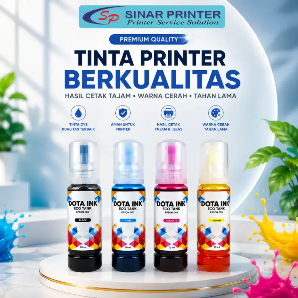Refill Tinta DOTA INK Ecotank Epson 003