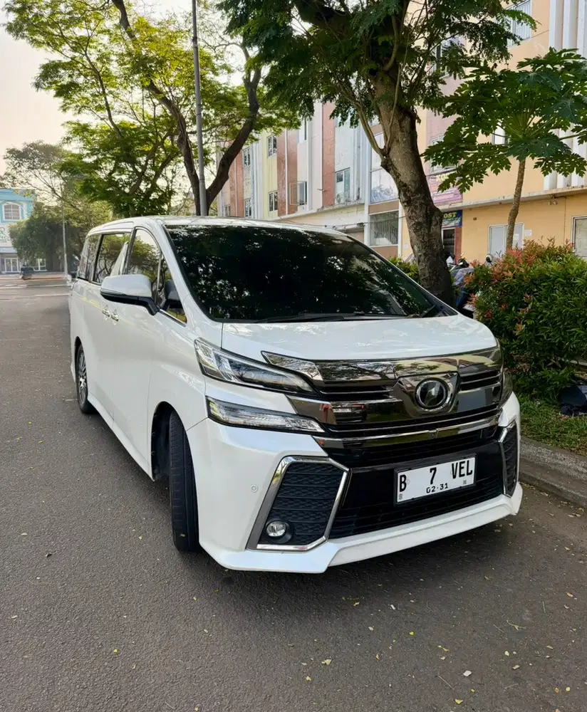 Toyota Vellfire zg premium sound 2015 Bensin