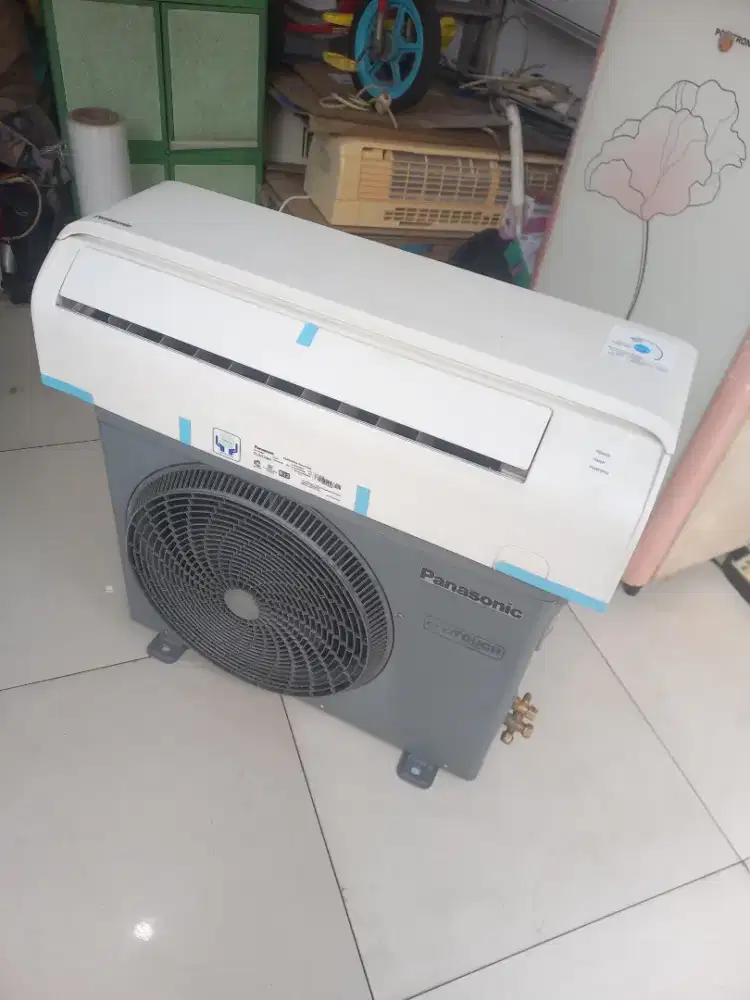 Jual ac 1.5 pk panasonic r32 bkas pindahn ac jarang dpkek