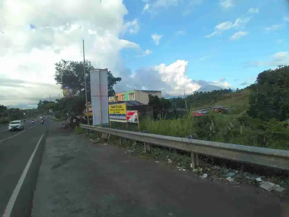Di jual Tanah jl ringroad 1 Manado cocok bangun pergudangan dan perumahan