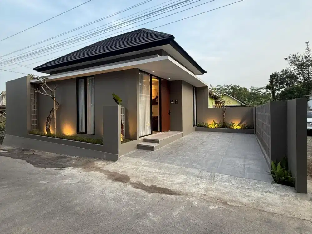 Rumah Mewah full furnished dekat Pasar Godean Margoluwih Seyegan Sleman