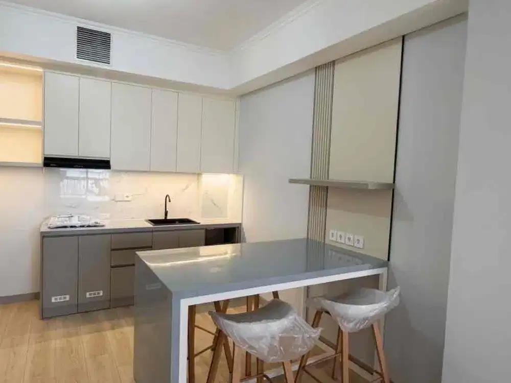 Dijual Apartemen Depan BINUS (Silkwood Residence) – Full Renovasi Premium 56m² 1BR