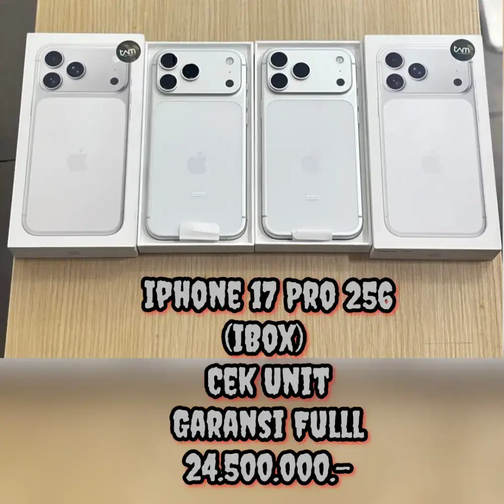 Iphone 17 Pro 256 (iBox) Cek Unit