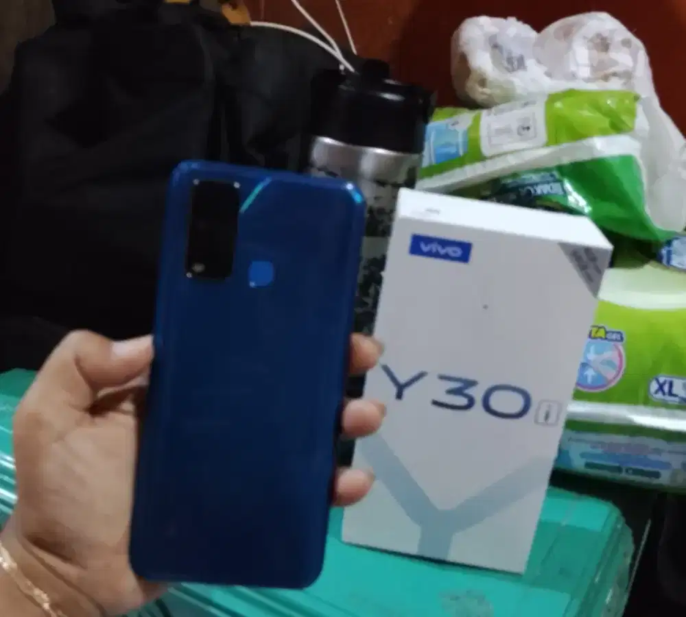 Vivo y30i ram 4/64 fullset ori.
