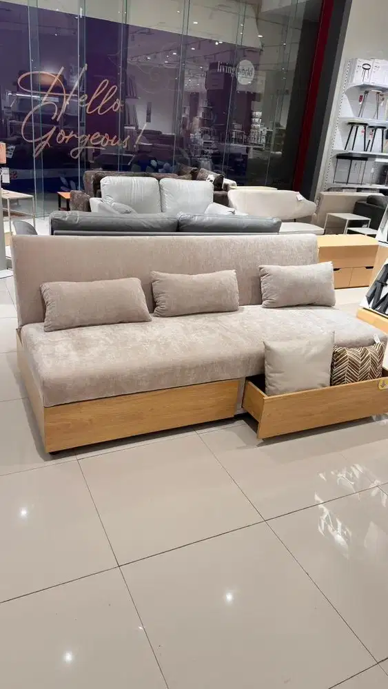 Jual Sofa Bed Storage