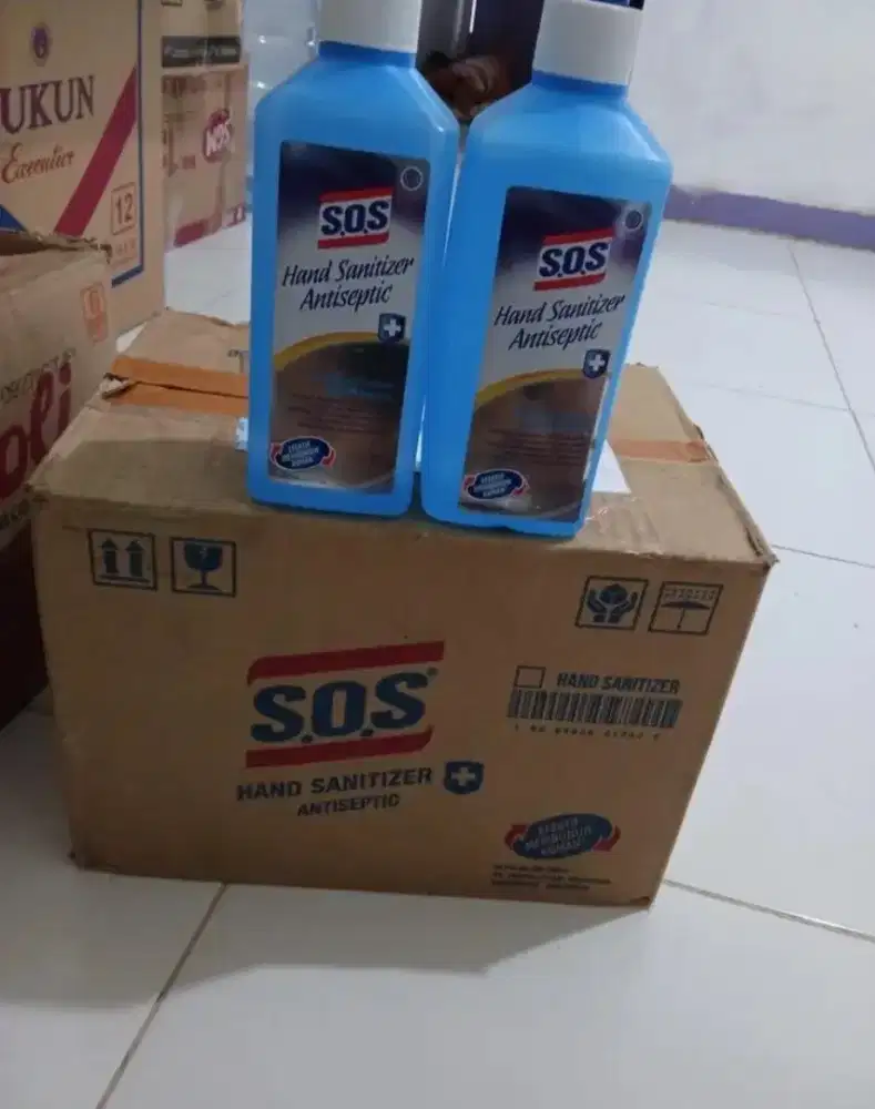Hand Sanitizer SOS pump 500ml