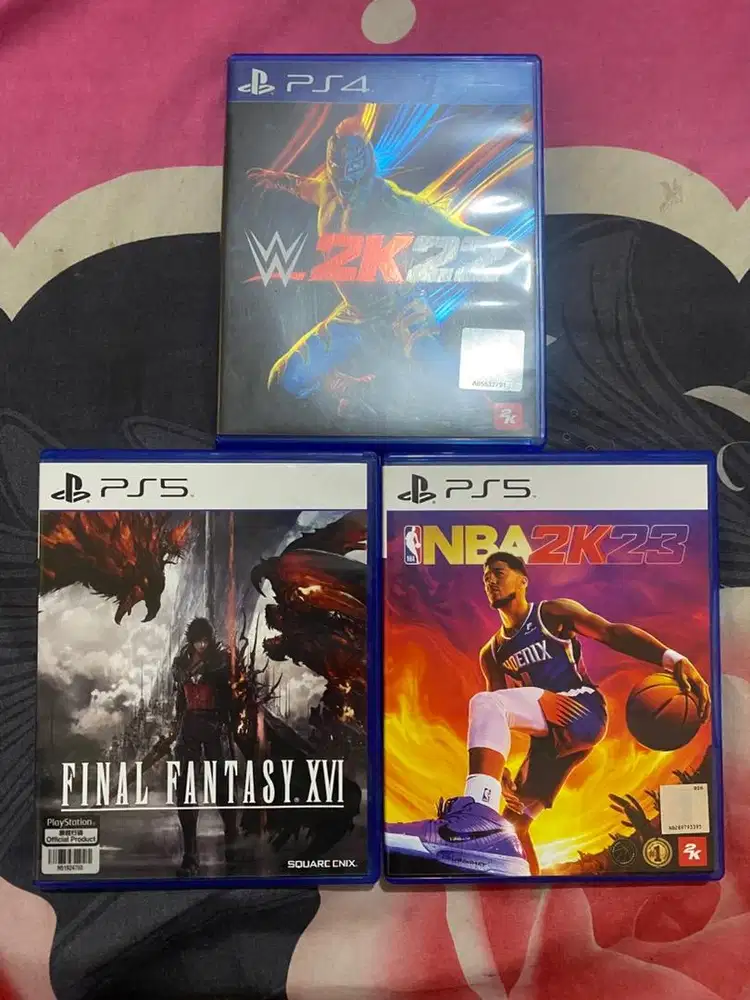 BD PS4 / PS5 Second NBA, WWE, FF XVI