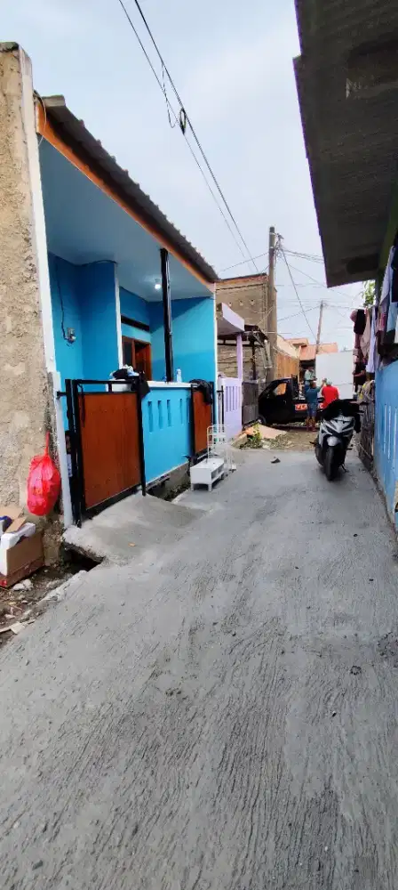 Dijual kontrakan 2 pintu full isi di Ujung Harapan Babelan Bekasi