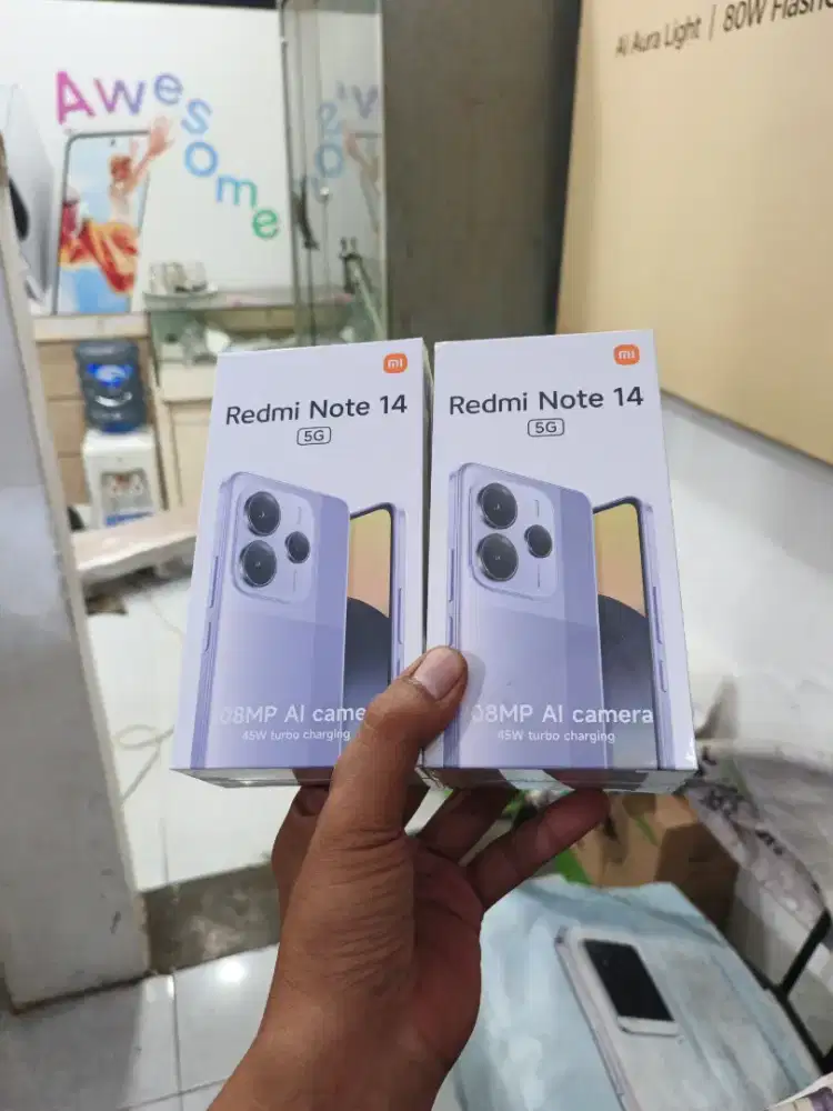 [ Fast respon WA ] Xiaomi Redmi Note 14 5G 12/512 Garansi resmi 15bln