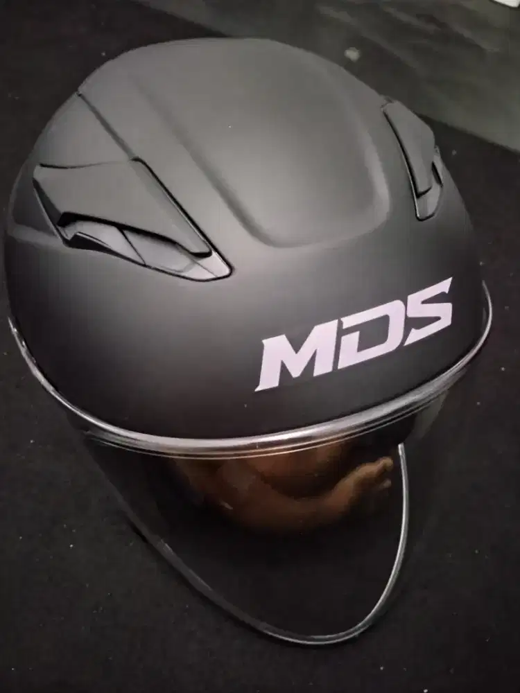 Helm MDS Voltus Hitam Doff XL
