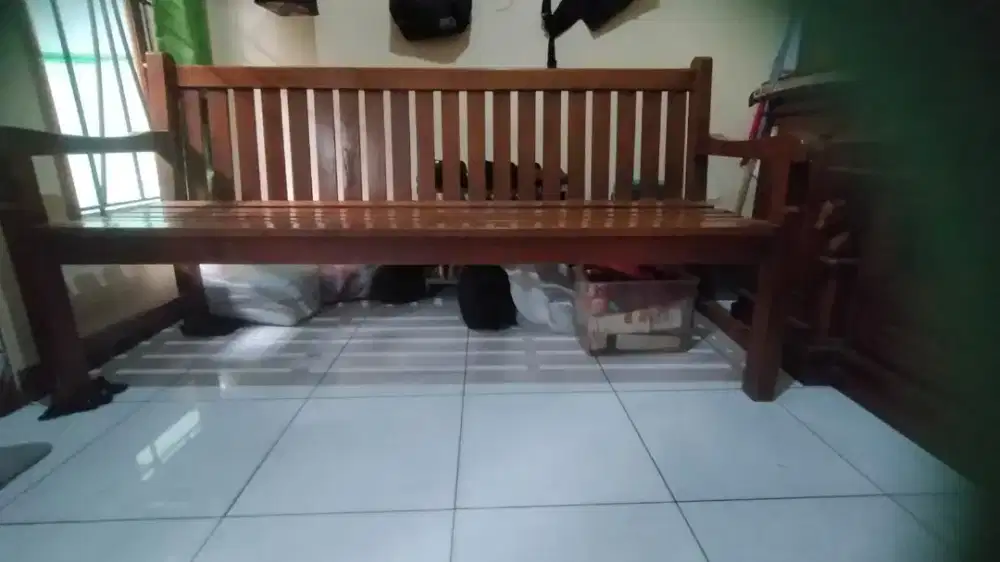 Jual Cepat Bangku Panjang Jati