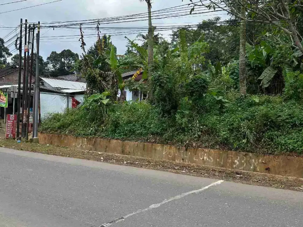 Tanah Kosong di pinggir jalan raya Kaligetas, Jatibarang Mijen Semarang