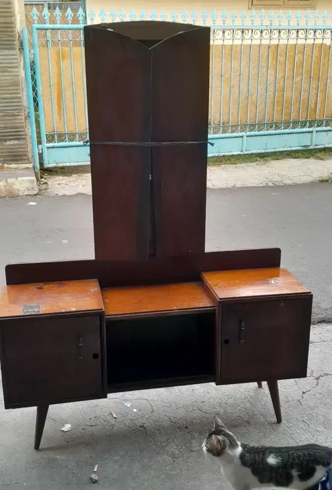 Meja rias kayu jati
