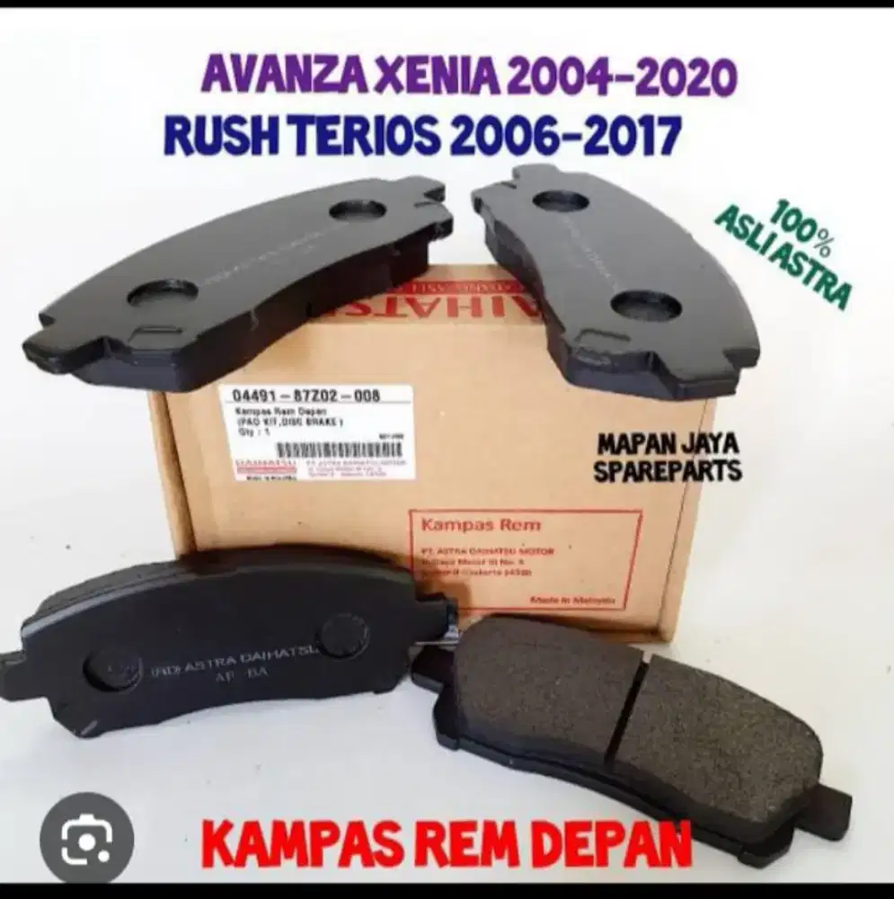 Sest kampas rem depan Xenia ,Avanza terios