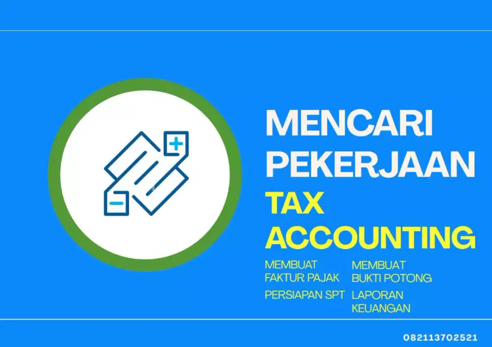 Saya cari kerja accounting