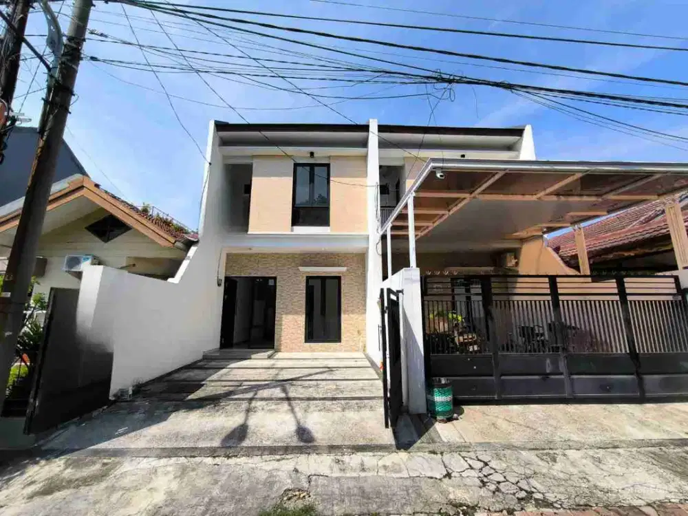 Dijual Murah Rumah Nirwana row 3.5 mobil baru