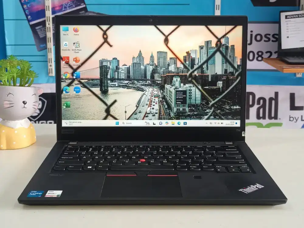 Laptop bekas Lenovo Thinkpad T14-Gen2 Intel Core i7-Gen11 Ram 16 GB