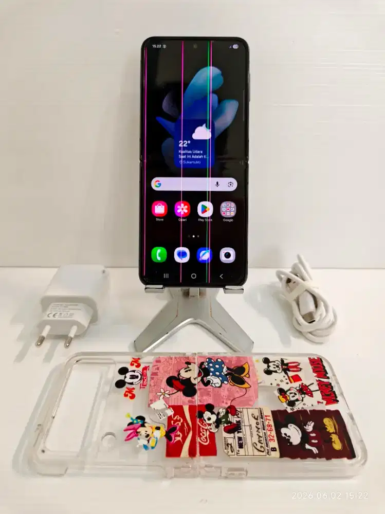 Samsung Z Flip 4 5G 8/256 Gb mulus 92% (minus lighsaber) bs TT/BT...