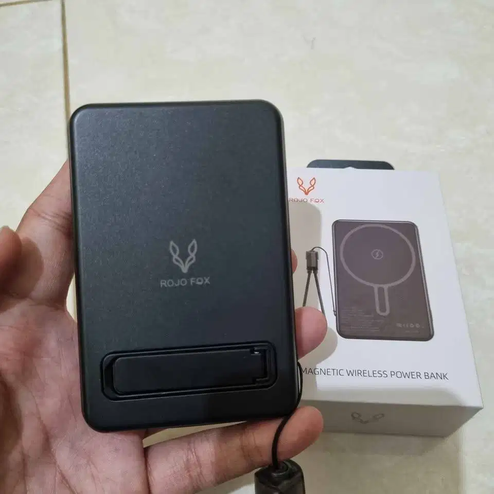Powerbank 10000mAh Rojofox Wireless iPhone & Android