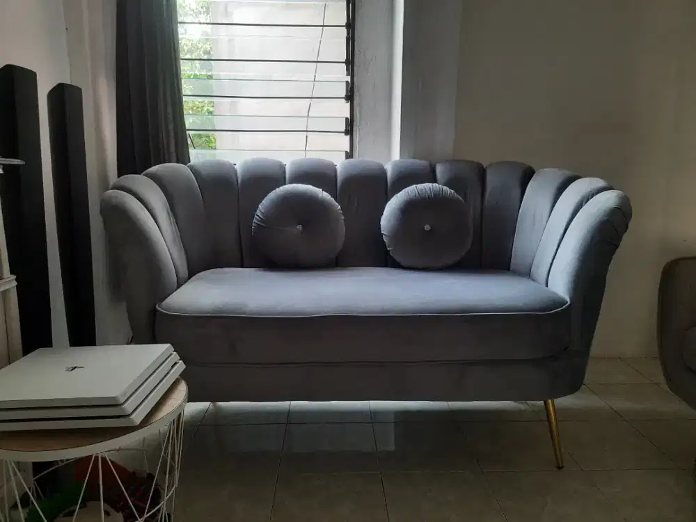 Murah Sofa Lux masih gress Eropa Style Minimalis Kerang no bed