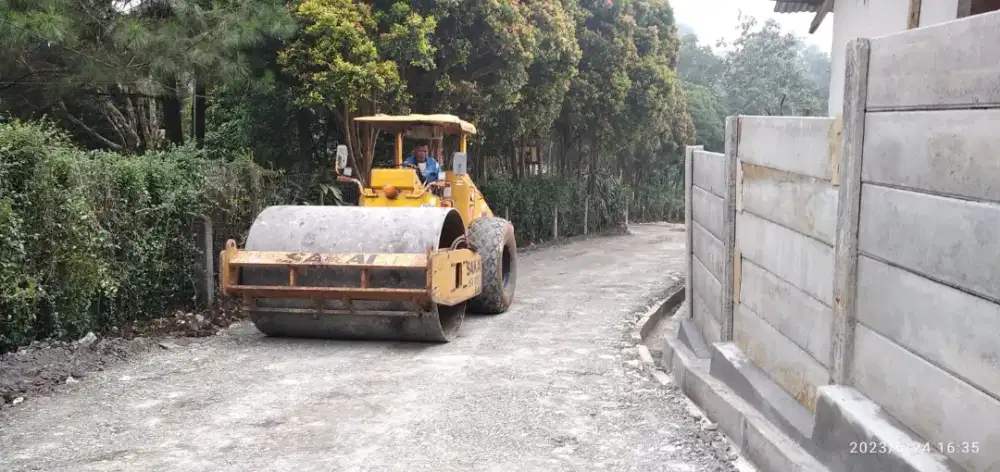 Turap cut and fill bongkar bangunan rumah