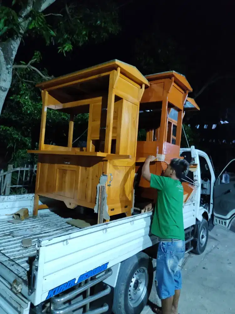 Aneka Gerobak Bakso Mie Ayam Bubur Sate Soto Angkringan Gorengan dlL
