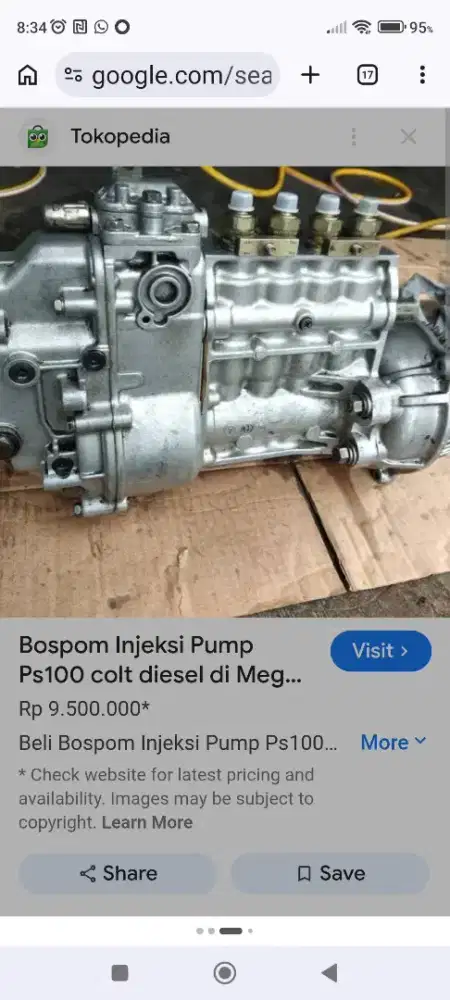 Tenaga bengkel bos pom