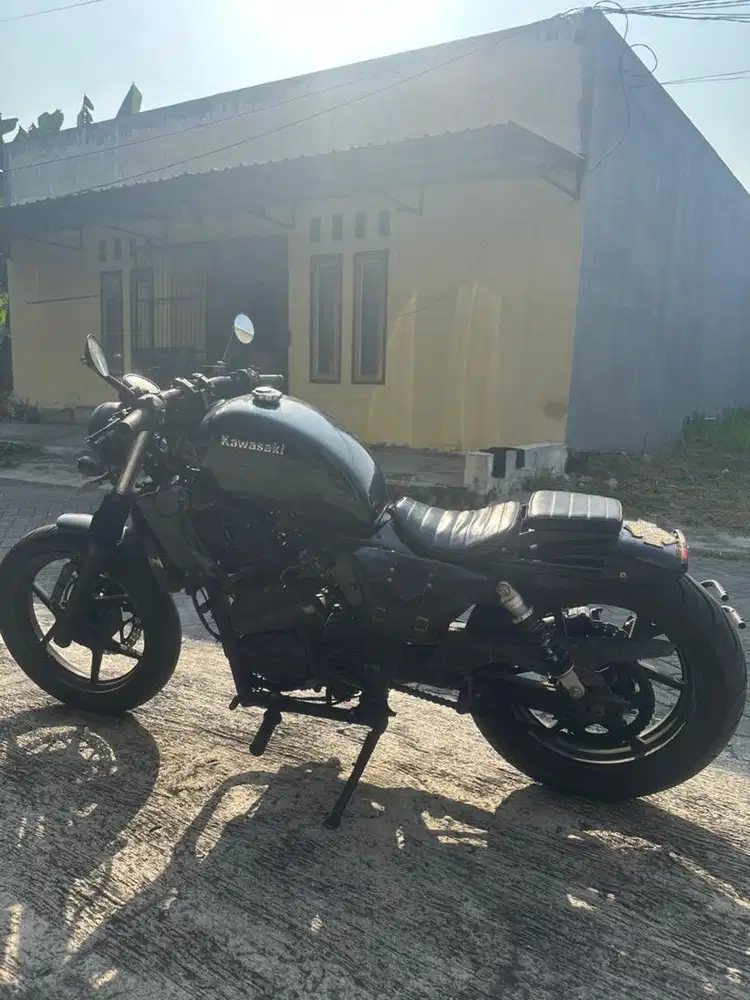 ninja 250 modif harley spodster