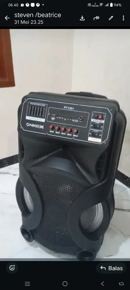 Speaker karaoke