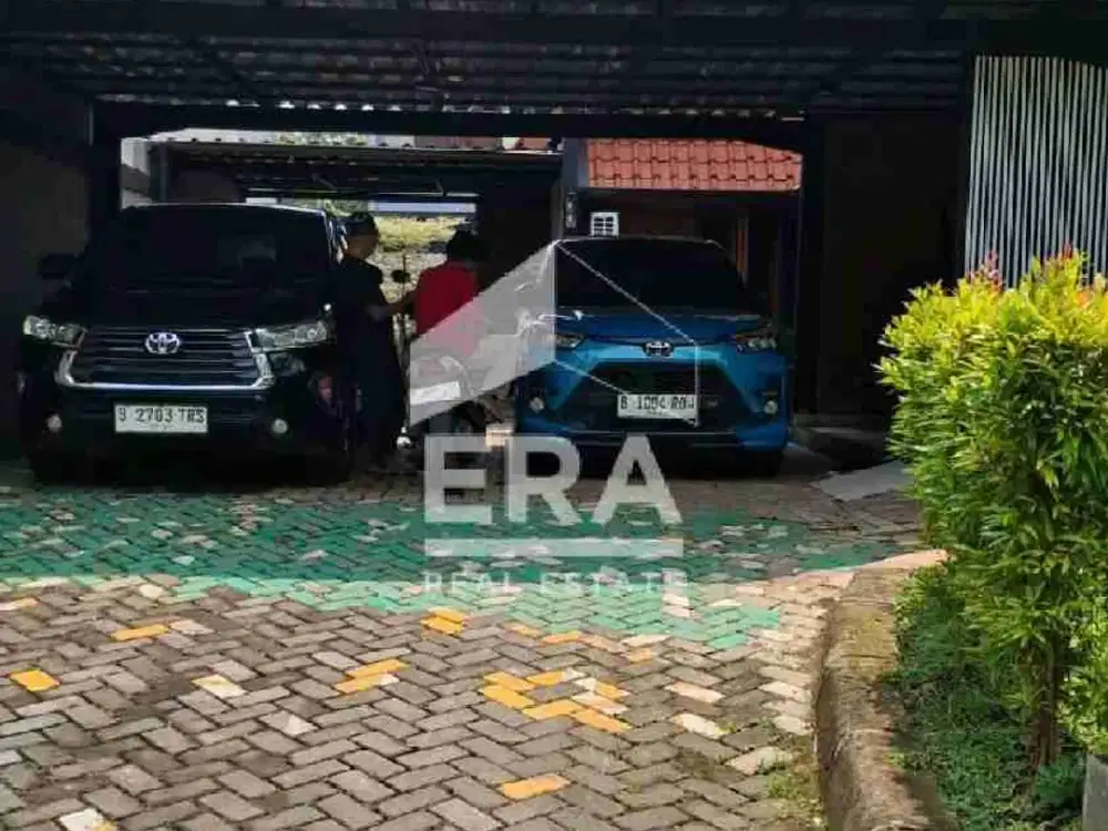 Rumah asri Baru disewakan full Furnished di dalam Cluster