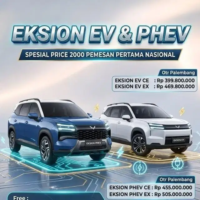 Wuling Eksion PHEV & EV