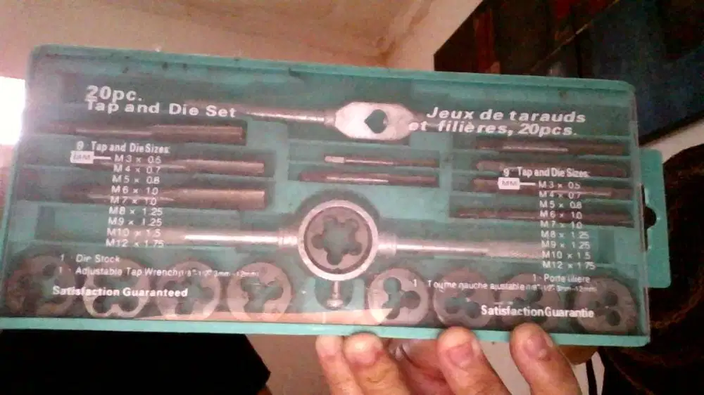 Tap and Die Set 20pc