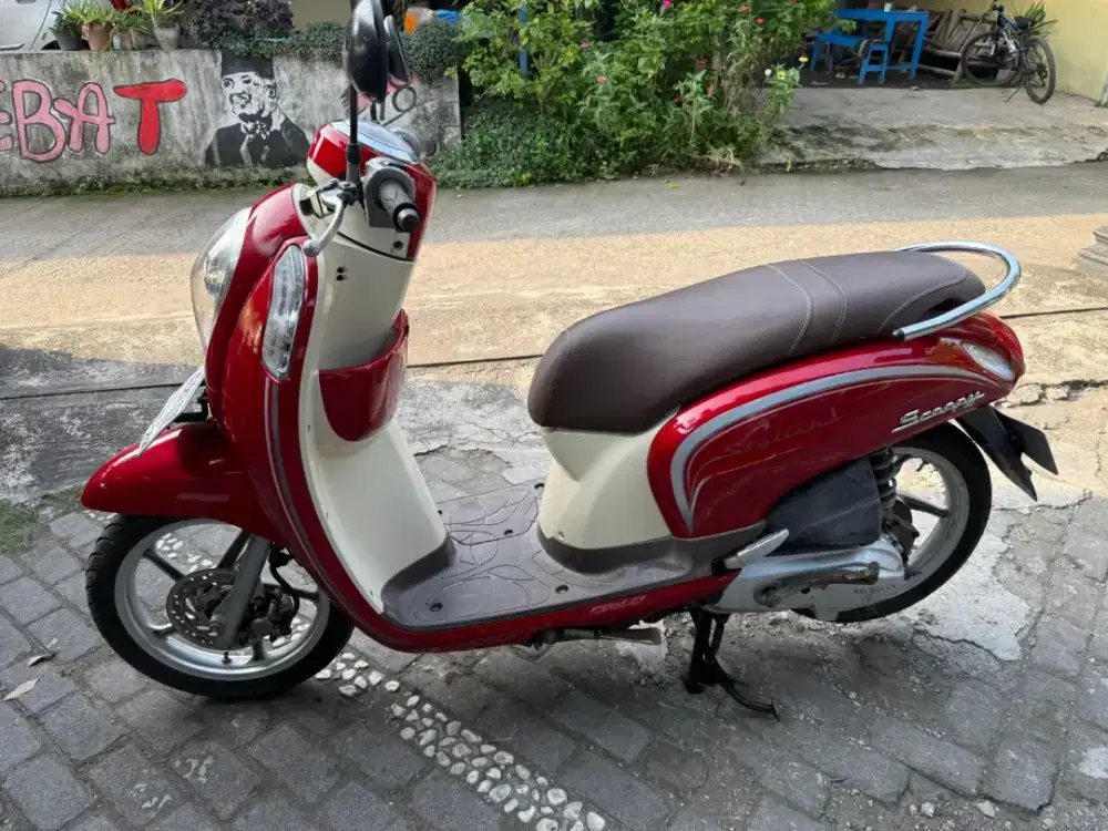 Scoopy injeksi THN 2014 plat KT kaltim
