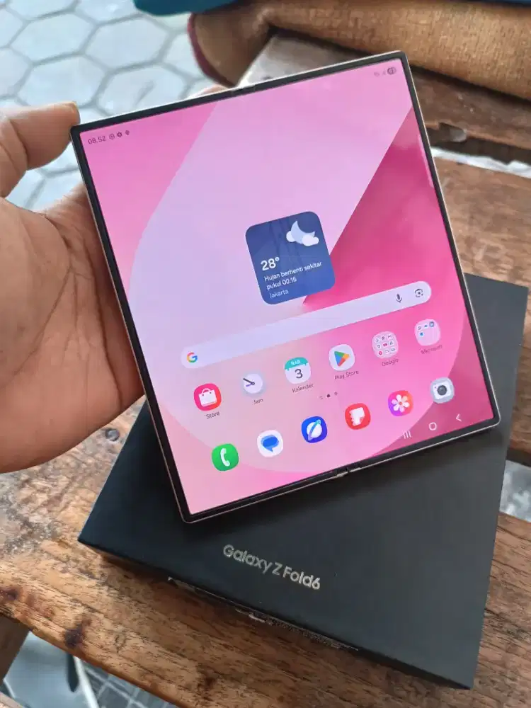 samsung Z Fold 6 Sein 12/256gb istimewa no minus