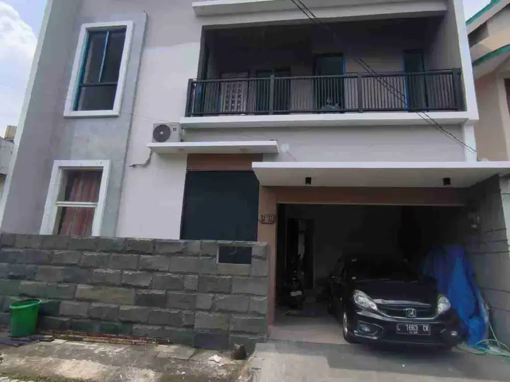 Dijual cepat rumah Minimalis 2 Lantai ada Private Pool di Pondok Wage Indah