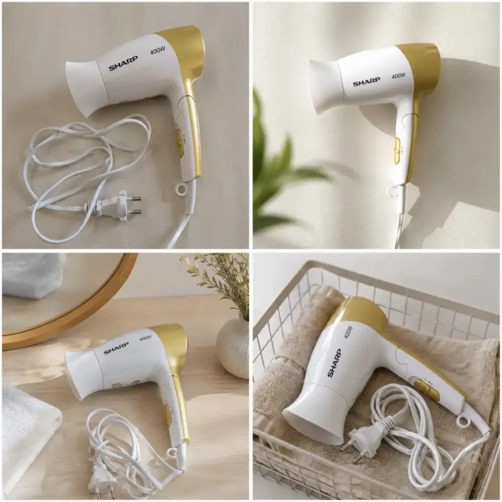 Hair Dryer Sharp 400W Original – Kondisi Mulus