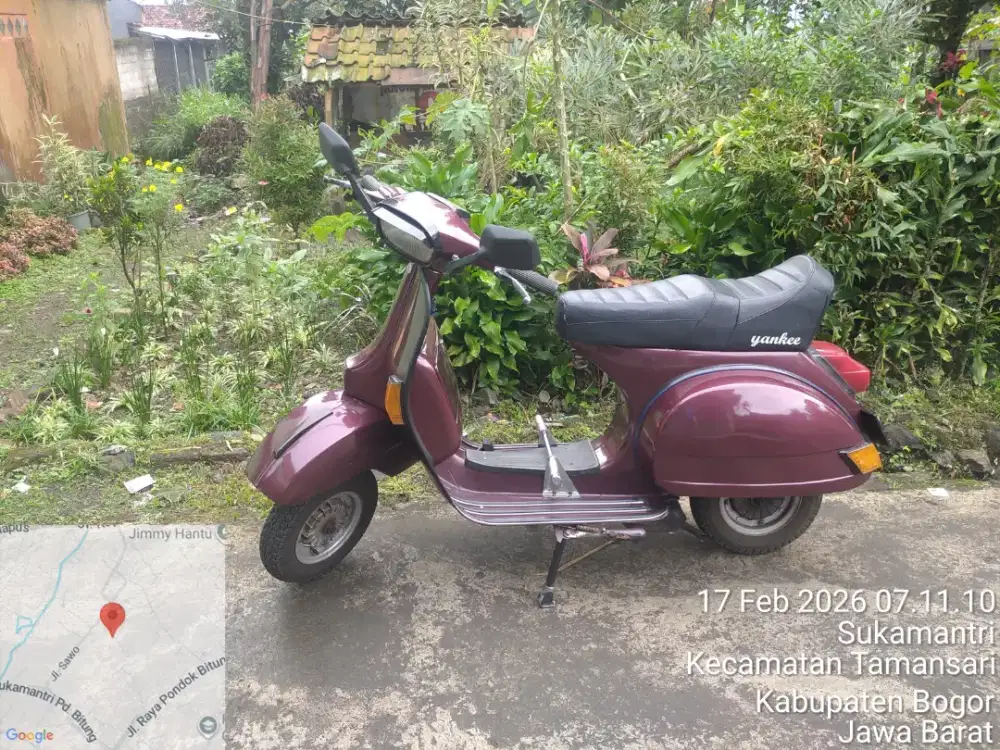 vespa ps strada tahun 1990